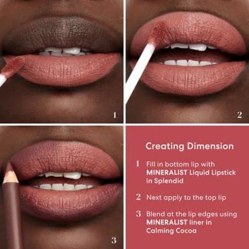 bareMinerals Mineralist Lip Liner - Creamy Pigmented Formula for All-Day Wear | Vegan & Natural Ingredients