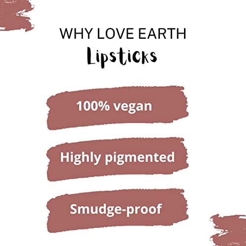 Love Earth Lipstick (Matte) (6 ml (Pack Of 1) Bottomless Mimosas)