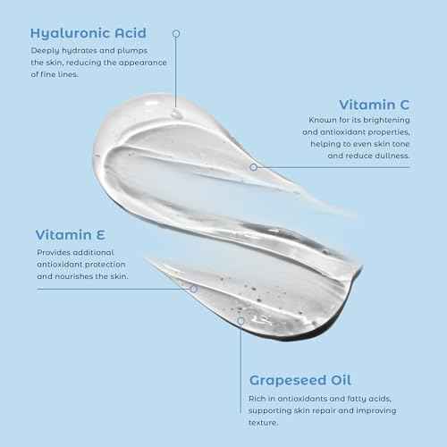 New Brightening Eye Gel With Hyaluronic Acid, Vitamin C & E, Peptides For Dark Circles Puffiness, Wrinkles, Fine Lines, Crows Feet, Dark Spots For A More Radiant Appearance 0.5 FL OZ (15 ML)