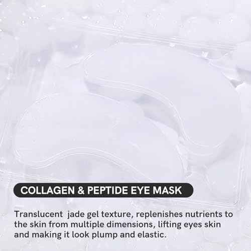 Under Eye Patches with Collagen and Peptide Eye Mask for Dark Circles and Puffiness,Face Mask Skin Care Products 30 Pairs