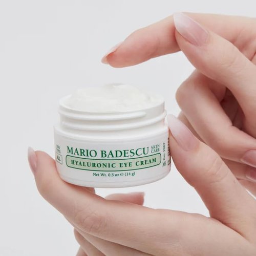 Mario Badescu Hyaluronic Eye Cream - Oil-Free Moisturizer for Combination, Oily & Sensitive Skin | 0.5 oz