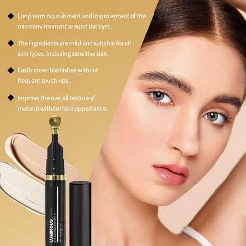 Luminous Eye Corrector Spf 41 - Under Eye Concealer for Dark Circles,Anti-Aging Tinted Eye Cream 10 ML/0.34 FL.OZ (Natural)