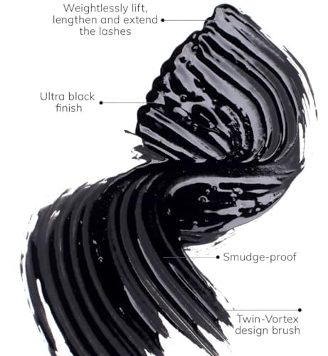 FARMASi Infinilash Mascara - Lengthening & Volumizing Formula with Twin-Vortex Brush | Ultra Black Finish