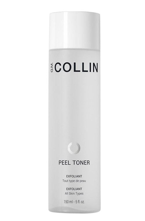 G.M. COLLIN Peel Toner Exfoliant - Daily Leave-On Liquid with AHA, BHA & PHA for Smooth Skin | Salicylic Acid & Aloe Vera Hydration