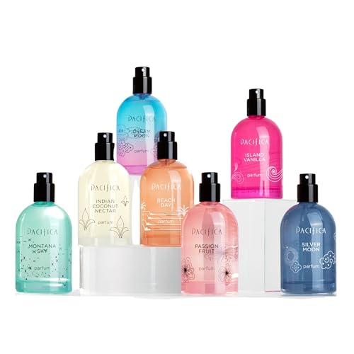 Pacifica Beauty Neon Moon Spray Perfume - Energetic Sandalwood Jasmine Smoky Cardamon - Clean Vegan Eau de Toilette, 1 fl oz