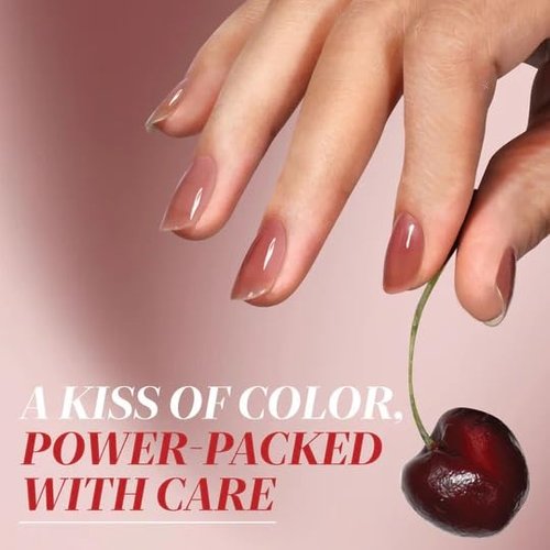 LONDONTOWN Nail Veil Enhancing Nail Care - Vegan Nail Protectant & Strengthener with Natural Tint | Chip-Resistant