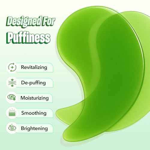 Aloe Under Eye Patches - 60 Pack for Puffy Eyes, Dark Circles, Bags, Wrinkles & Anti-Aging with Hydrolyzed Collagen & Hyaluronic Acid