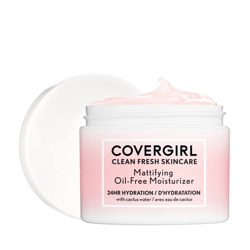 COVERGIRL Clean Fresh Moisturizer - Oil-Free & Mattifying Formula | 2.0 Oz