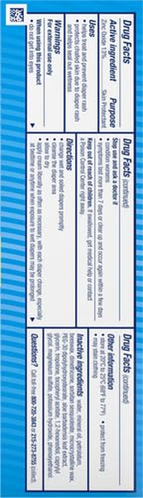 Desitin Daily Defense Baby Diaper Rash Cream with Zinc Oxide to Treat, Relieve & Prevent diaper rash, Hypoallergenic, Dye-, Phthalate- & Paraben-Free, 4 oz