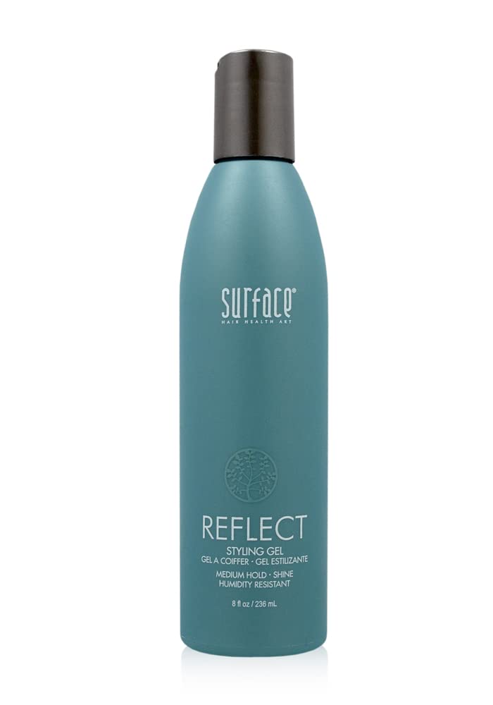 SURFACE Hair Reflect Styling Gel - Humidity Resistant for Ultimate Control & Shine | 8 oz.