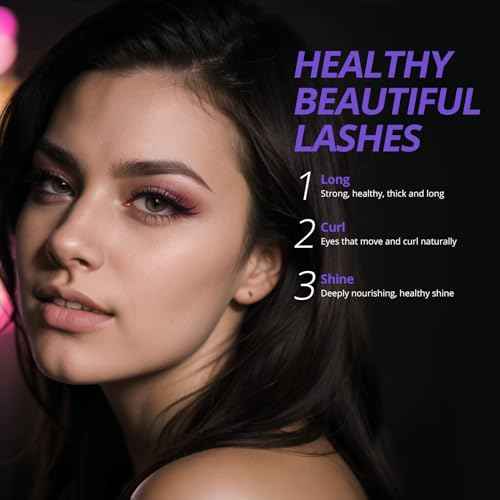 Lash Serum - 8ml Rapid Eyelash Growth Serum for Thickness, Stronger, Healthier Lashes & Brows - Vegan & Cruelty-Free