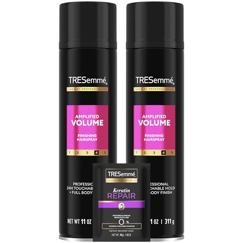 TRESemmé Total Volume Hairspray for 24-Hour Frizz Control with Pro Lock Tech 11 Fl Oz