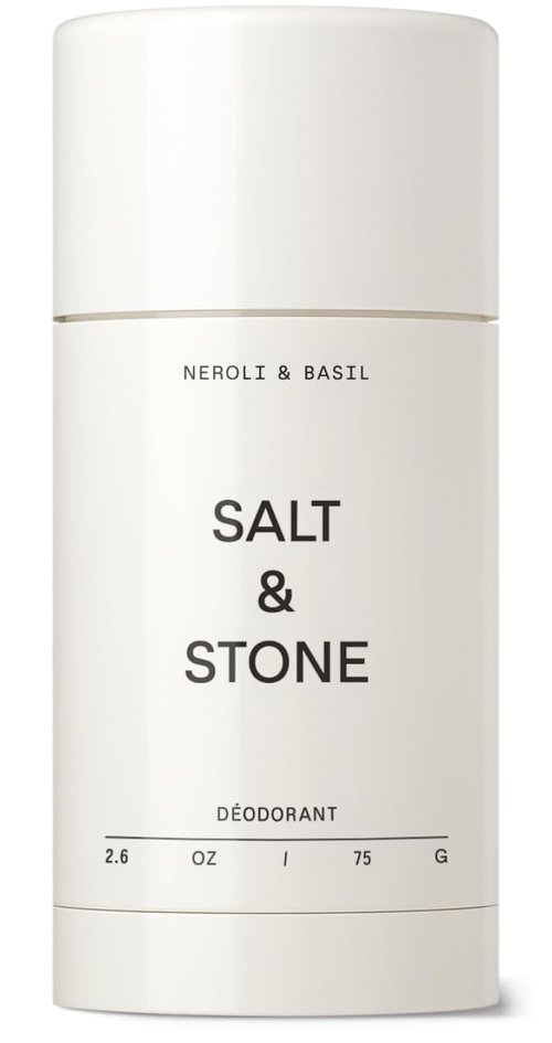Salt & Stone Aluminum-Free Deodorant - Extra Strength 48-Hour Protection for Men & Women | Neroli & Basil Scent