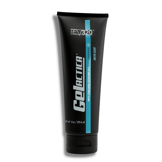 Gelactica Max Control Hair Gel for Men – Alcohol-Free, Strong Hold Styling Gel - Natural Extracts for Long-Lasting Hold and Shine, Slick Back Hair Gel 8 Oz