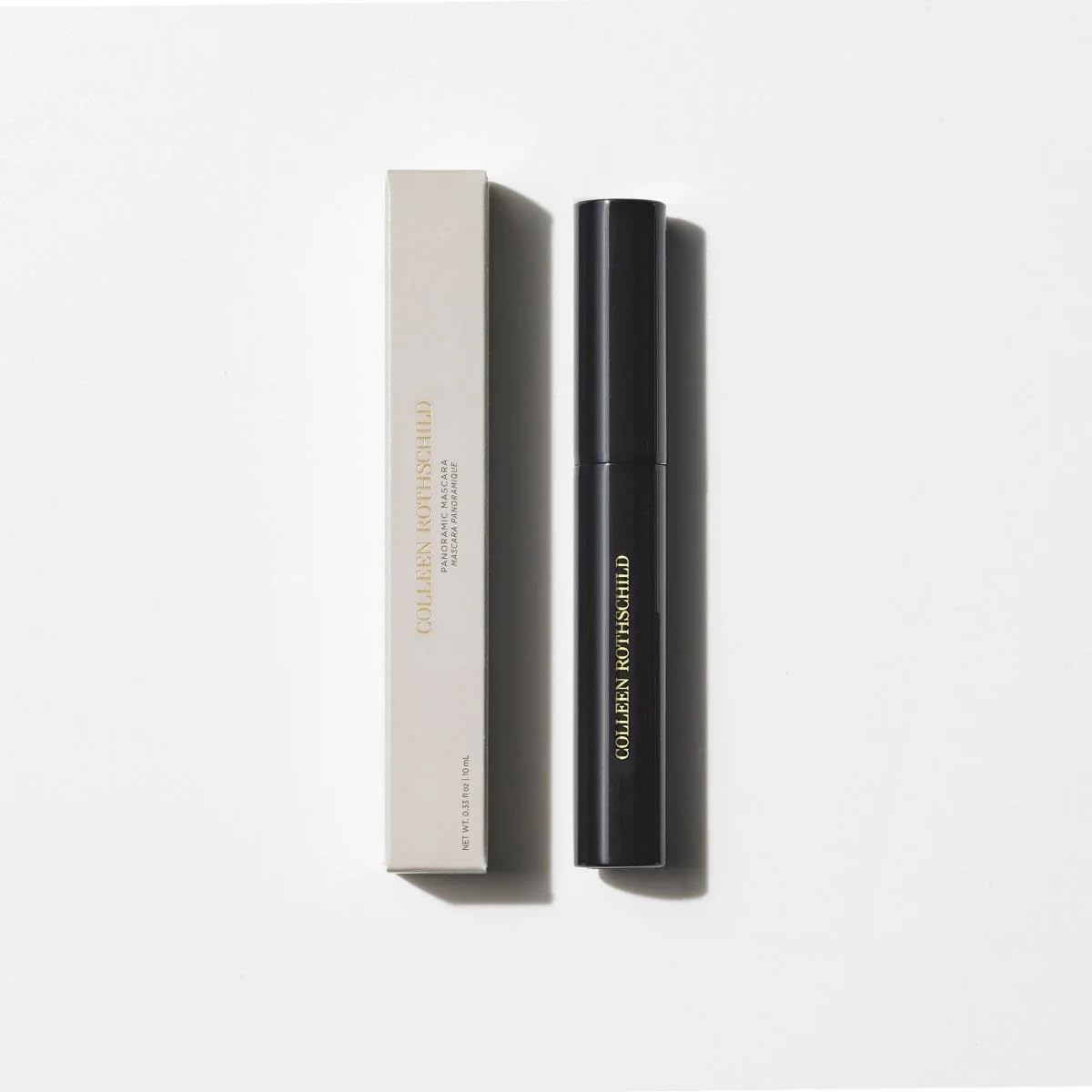 Colleen Rothschild Panoramic Mascara - Wicked Black | Nourishing Formula for Volume, Length & Definition (0.33 fl oz)