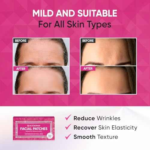 Forehead and Facial Wrinkle Patches: Anti Wrinkle Facial Patches overnight- Forehead Wrinkles Treatment 144 Pcs