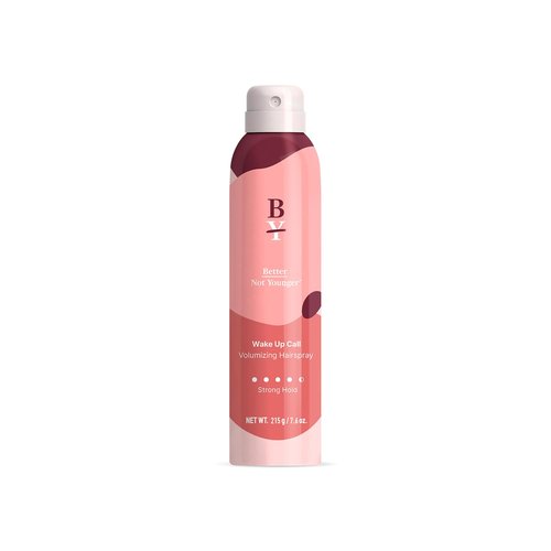 Better Not Younger Strong Hold Thickening Hairspray - Volumizing Biotin Formula for Women 40+ - 7.6 oz