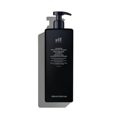 pH PURE HAIR Deep Moisture Shampoo - Hydrating Formula for Dry, Damaged & Color-Treated Hair | 33.8 Fl Oz