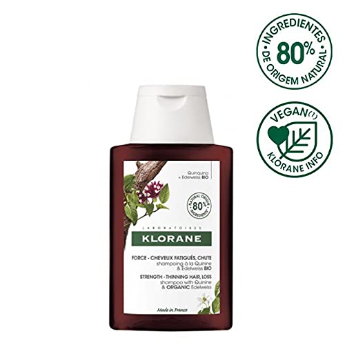 Klorane Quinine Thickening Shampoo - Travel-Sized Formula for Fuller Hair