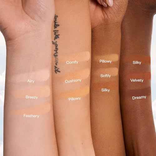 Kosas Cloud Set Face Setting Powder - Smoothing Shine Control, Soft, Sheer Translucent Makeup Finish, Portable & Long-Lasting Loose Pressed Baking Powder - Feathery (Sheer Light Medium)