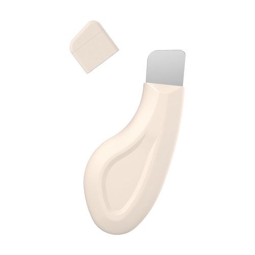 Silicone Nose Blackhead Remover/Face Spatula for Deep Cleaning Black Head Removal.Mild and Safe Skin Scrubber for Remove Facial and Nose Ehead（Beige）