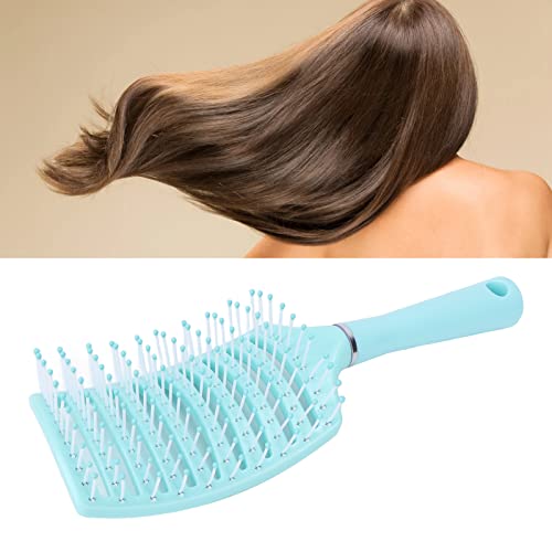 Vented Paddle Hair Brush, Styling Hair Brush, Detangling Hair Brush, Paddle Brush for Thick Straight Hair, Massage Hair Comb, Anti-static Hair Comb, Vented Hair Brush (blue)