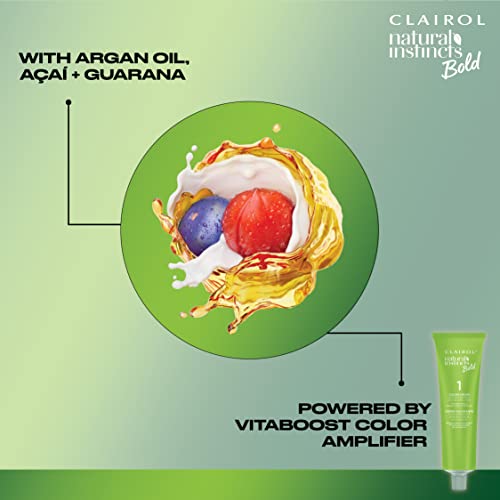 Clairol Natural Instincts Bold Permanent Hair Dye, R56 Achiote Auburn Hair Color, Pack of 1