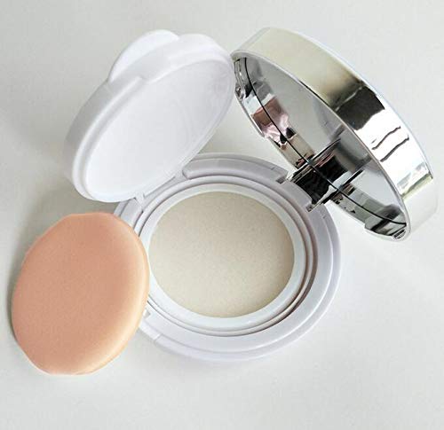 Skiennix Portable Air Cushion Puff Box - Luxurious BB Cream Container with Sponge & Mirror | 15ml (0.5oz)