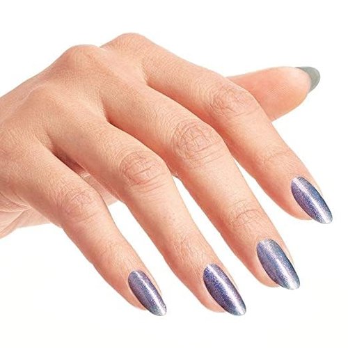 OPI Nail Lacquer Leonardo’s Model Color | Opaque Dark Purple Shimmer Chip Resistant Nail Polish | Muse of Milan Collection