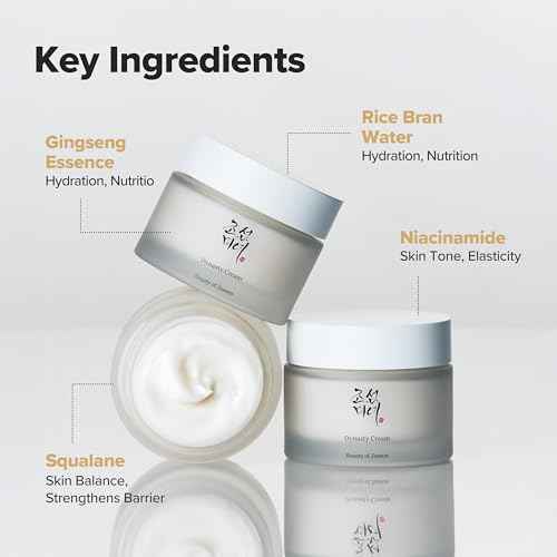Beauty of Joseon Dynasty Cream Hydrating Face Moisturizer for Dry, Sensitive Skin, Korean Skincare for Men and Women 100ml, 3.38 fl.oz
