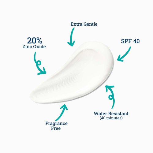 CoTZ Kids Mineral Sunscreen - SPF 40 | Lightweight Formula | No White Cast for All-Day Protection