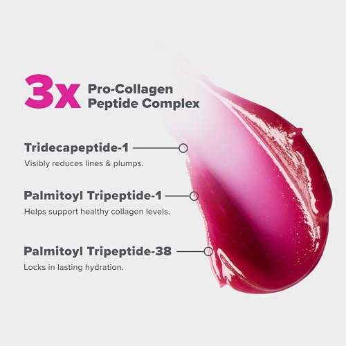Paula’s Choice Pro-Collagen Peptide Gloss Lip Balm, Hydrates & Smooths Lips, Sheer & Glossy Finish for Fuller Lips, Sheer Tint, Non-Sticky, Cruelty-Free, 0.5 oz