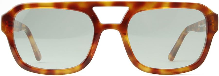 Skiennix Retro Big Frame Sunglasses - UV400 Protection | Stylish White Acetate Design for All