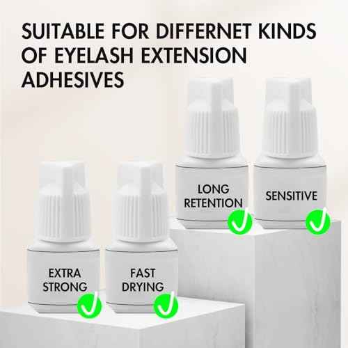 Lash Remover for Lash Extensions 10g No Burn Cream Remover With Micro Cotton Swabs and Eye Pad Sticker Professional Eyelash Extensions Lash Tech Salon Supplies