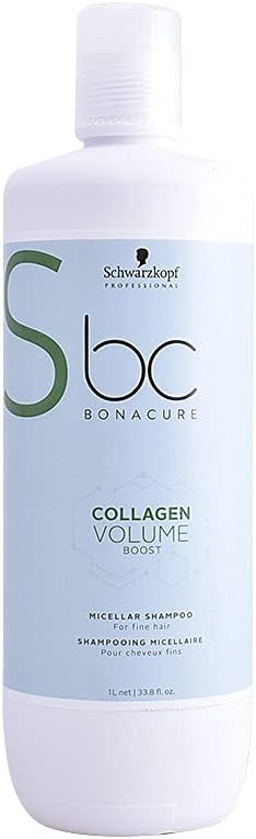 Schwarzkopf Professional Bonacure Collagen Volume Boost Shampoo - Nourishing Micellar Formula