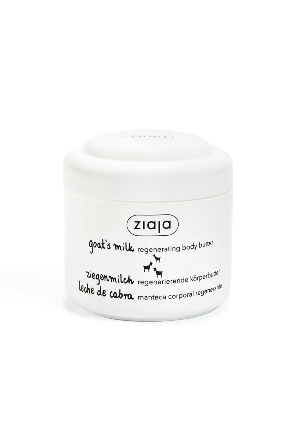 Ziaja Goat's Milk Body Butter - Nourishing Moisturizer for Soft, Hydrated Skin | 7.1 oz