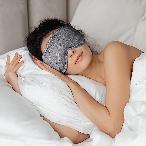 Heated Eye Mask for Dry Eyes, ingeware Eyes Heating Pad with Temperature Timer Control Warm Eyes Compress (Corded)