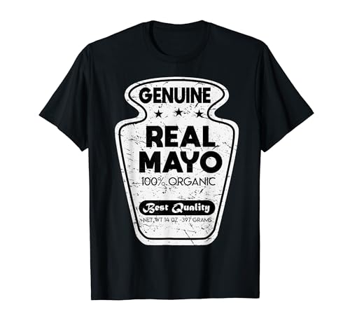 Condiment Mayo Mayonnaise Costume Vintage Halloween Gifts T-Shirt