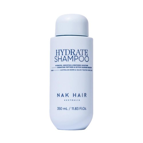 NAK Signature Hydrate Shampoo - Sulfate-Free Moisturizing Formula for Dry Color-Treated Hair | 350ml