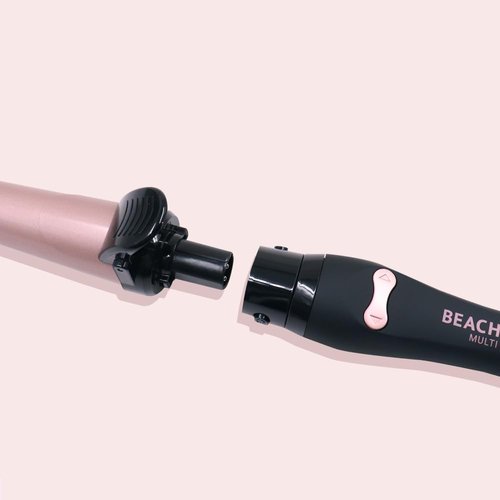 Beachwaver Multi Barrel Curling Iron - Professional Ceramic Rotating Design | 3 Attachments, Adjustable Heat, Travel-Friendly