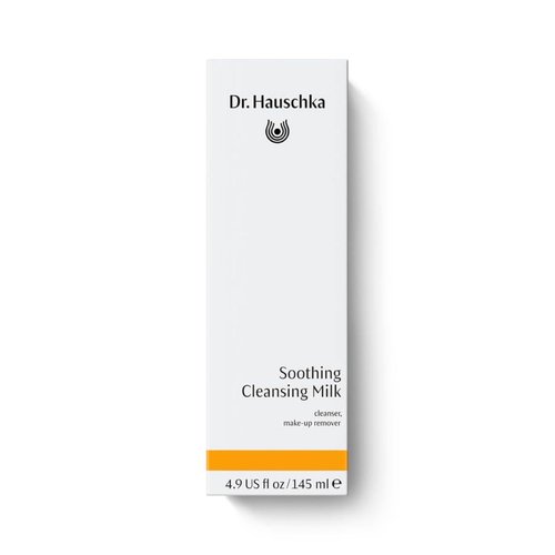Dr. Hauschka Soothing Cleansing Milk - pH Balanced Facial Cleanser & Makeup Remover for Sensitive Skin | 4.9 Fl Oz