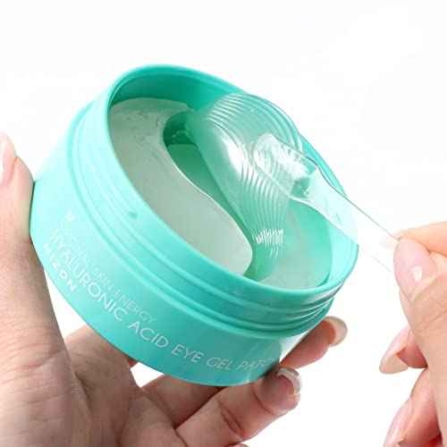 MIZON Triple Hyaluronic Acid Eye Gel Patches ? Hydrogel Eye Masks with Seaweed Extract for Deep Hydration, Plumping & Soothing ? 60 Pcs Under-Eye Treatment for Dryness & Fine Lines