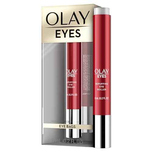 Olay Eye Treatment Eyes Depuffing Eye Roller with Vitamin E Massages to Help Reduce Puffiness and Instantly Awaken Tired-Looking Eyes, 0.2 Fl Oz