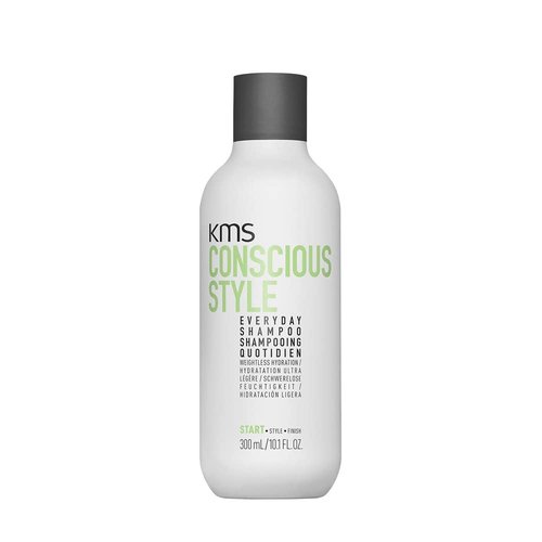 KMS Conscious Style Everyday Shampoo - Nourishing Formula for All Hair Types | 10.1 Fl Oz