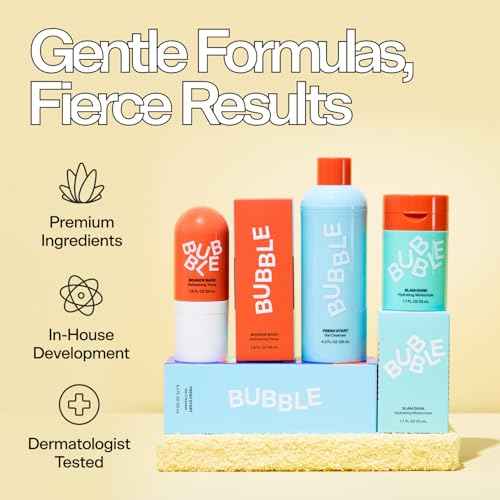 Bubble Skincare Bounce Back Hydrating Toner Spray - Balancing + Pore Minimizing Toner for Face - Made With Niacinamide + Willow Bark to Help Even and Mattify Oily Skin - On-The-Go Skin Care (55ml)