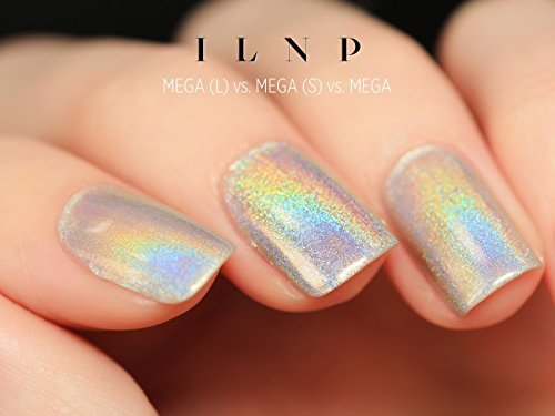 ILNP Mega - 100% Pure Ultra Holographic Nail Polish | Vibrant Color & Long-Lasting Shine
