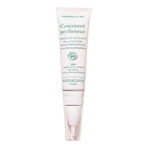 Manucurist Nail Pen | Nourishing & Fortifying Concentré Perfecteur - Vegan Nail Care Treatment - 1-in-2 Strengthener & Growth Oil