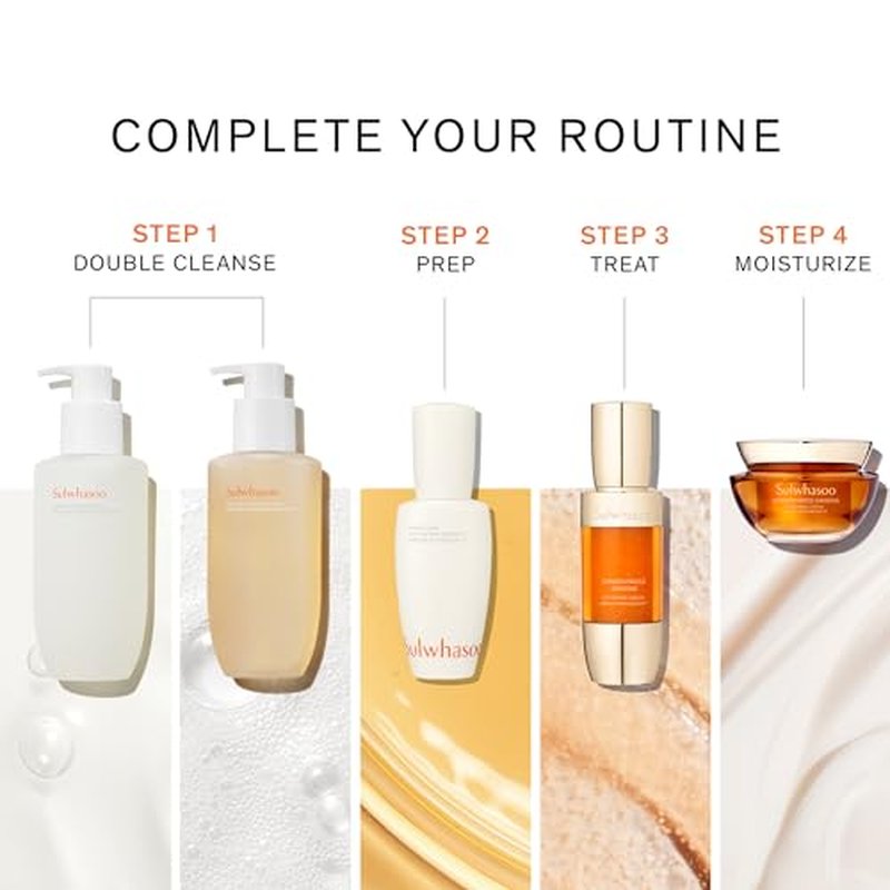 Sulwhasoo Gentle Cleansing Oil: Silky, Hydrating, Removes Waterproof Makeup & SPF, 6.76 Fl. Oz.
