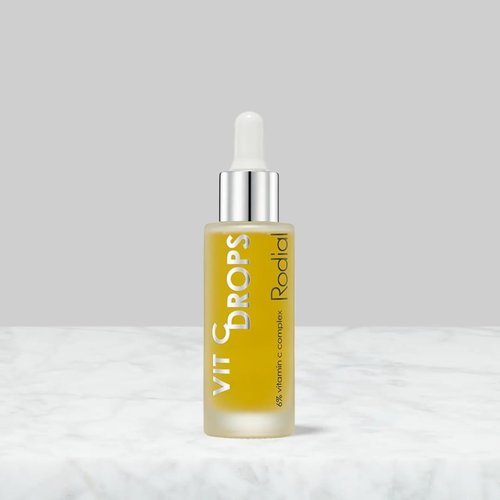 Rodial Vit C Booster Drops - Lightweight Vitamin C Face Serum with B5 & Babassu Oil | 1 fl oz for Radiant Skin