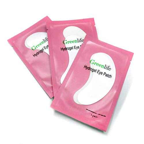 150 pairs GreenLife 100% Naturel Eyelash Extension Under Eye Gel Pads patches kit Collagen (50 150 300 Pairs) with Aloe Vera Hydrogel Eye Patches set for Eyelash Extension Supplies Tools